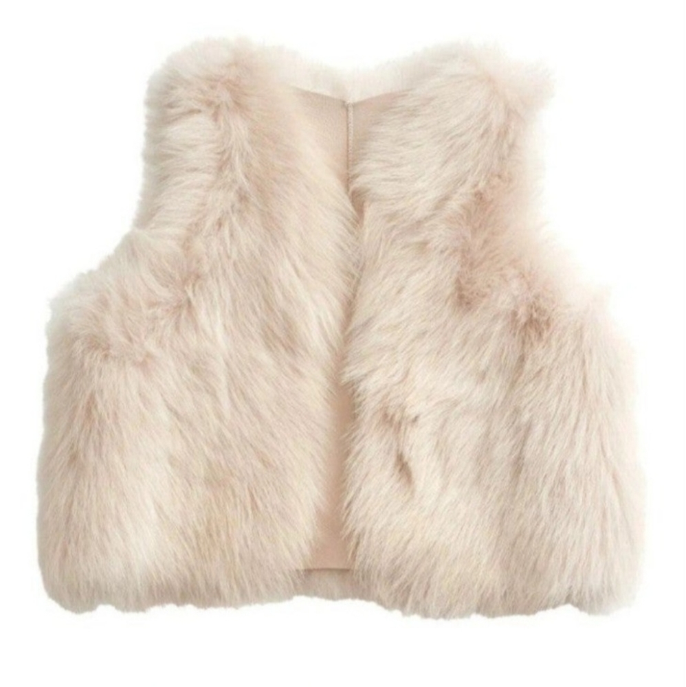 Belle enfant fur vest